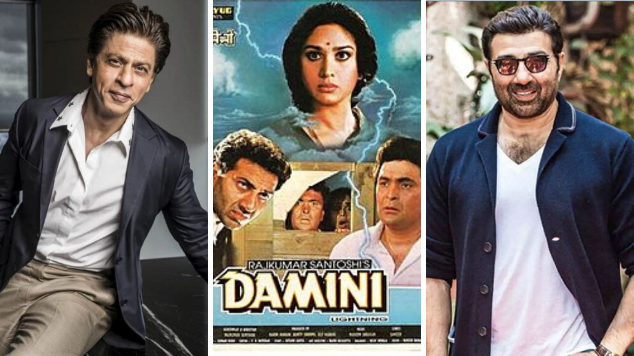 शाहरुख खान ने बढ़ाया दोस्ती का हाथ, सनी देओल के घर जाकर दिए 'दामिनी' के रीमेक राइट्स