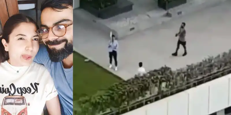 Anushka Sharma And Virat Kohli's Friendly Match Of Cricket At Home Caught On Camera, Video Goes Viral