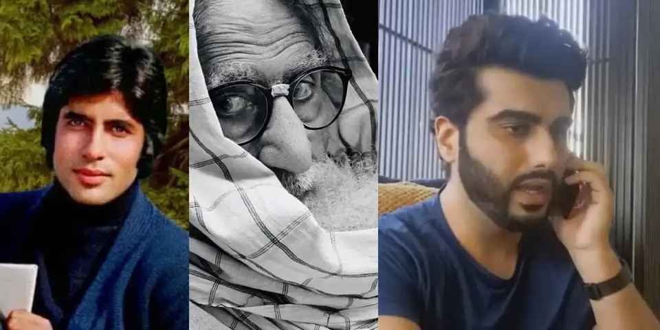 Amitabh Bachchan Compares His Look In Kabhie Kabhie To Gulabo Sitabo; Arjun Shares A Hilarious Lockdown Video