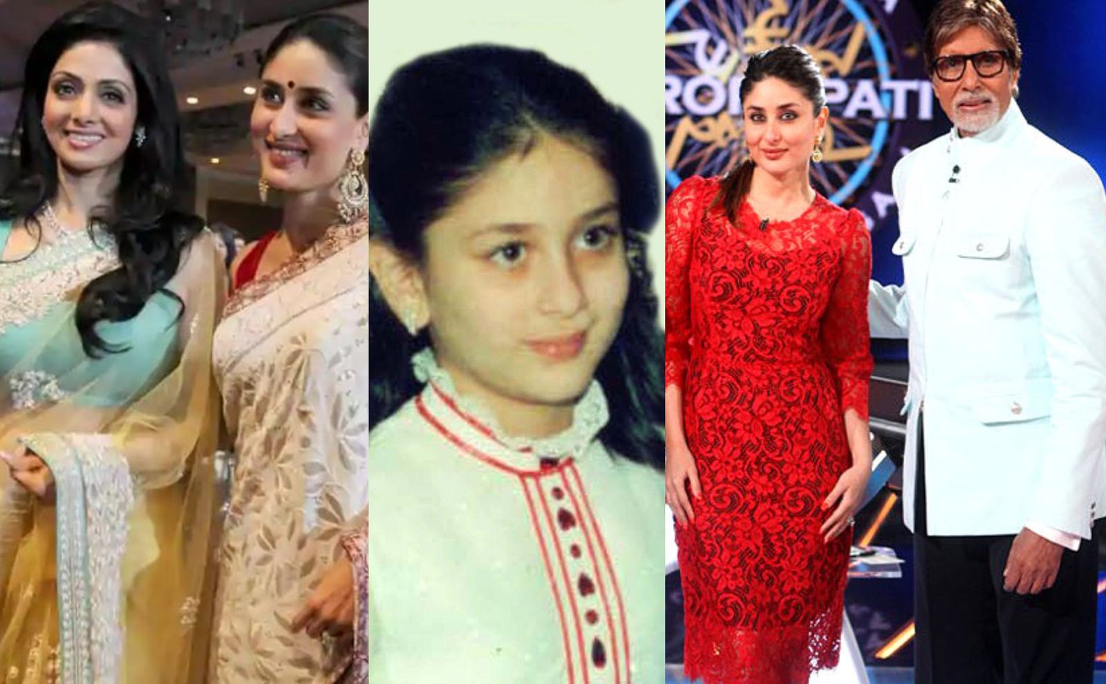 When Kareena Kapoor Said She Wanted Sridevi To Be Her Mom And Amitabh Bachchan To Be Her Dad In A Childhood Interview