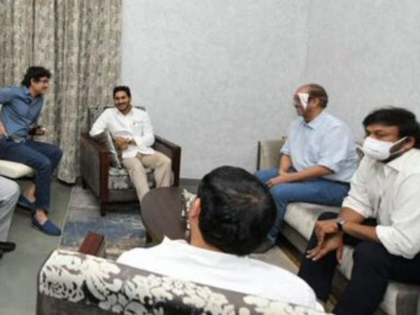 Chiranjeevi, Nagarjuna And SS Rajamouli Meet Andhra Pradesh CM To Finalise Shooting Permissions 