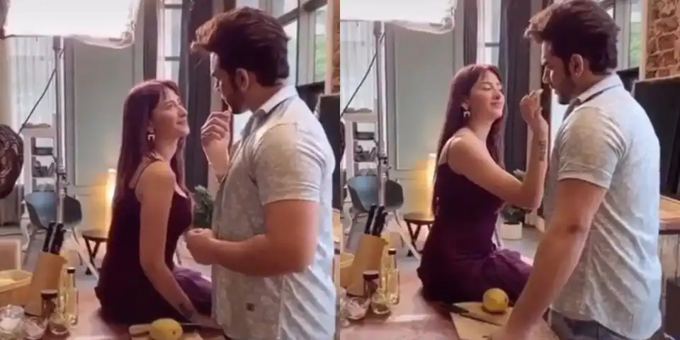 Paras Chhabra-Mahira Sharma Look Very Much In Love As They Shoot For Hashtag Love Soniyea; Watch