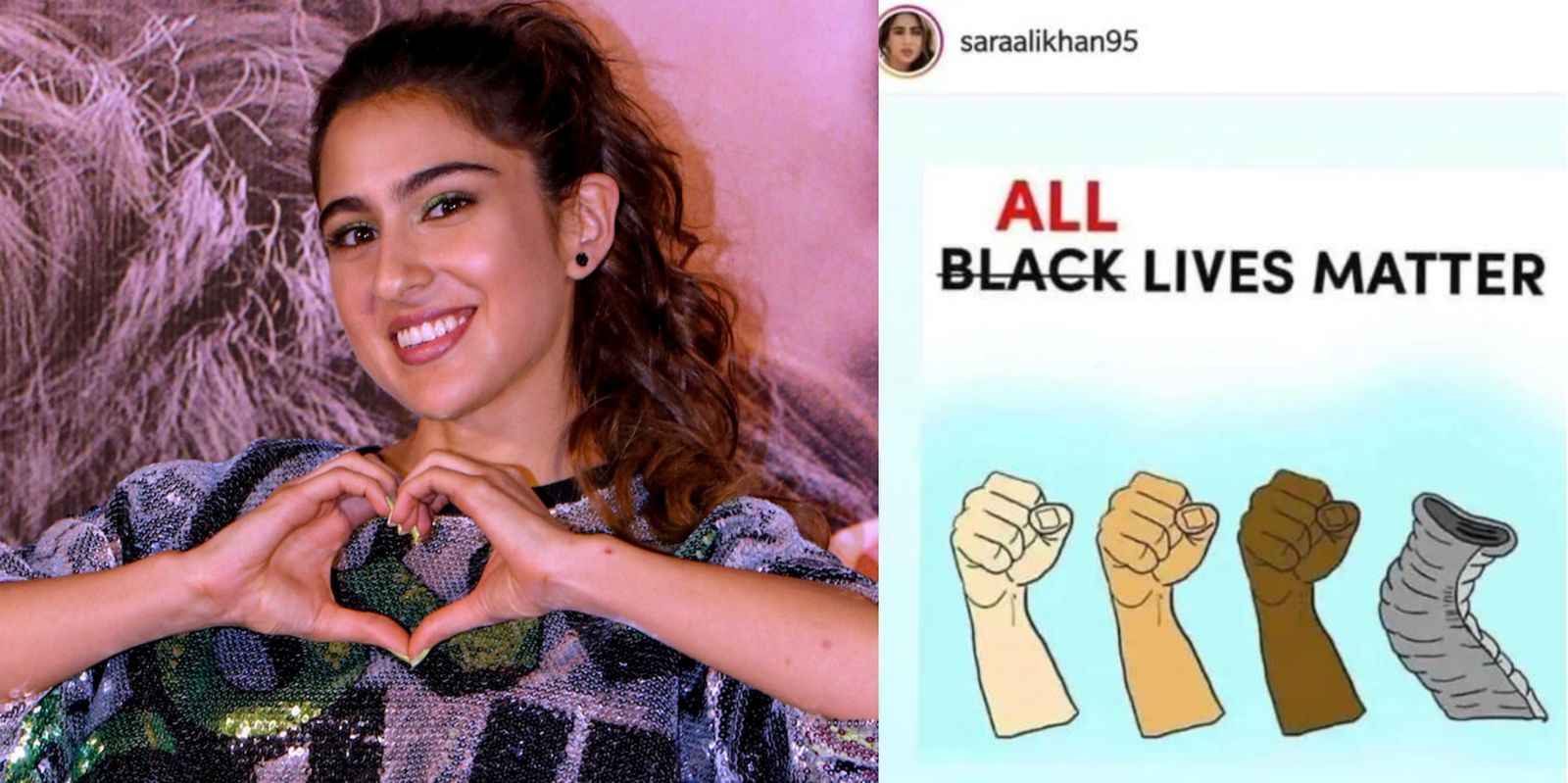 Sara Ali Khan Posts On ‘All Lives Matter’ Before Deleting It; Twitter Questions Her Columbia University Degree