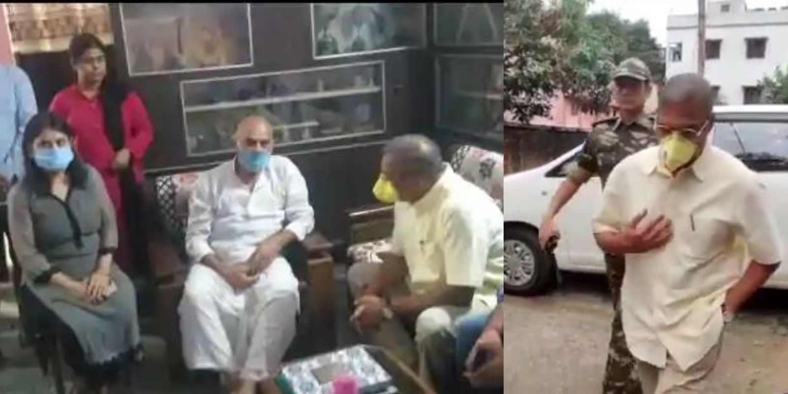 Nana Patekar Visits Late Actor Sushant Singh Rajput's Home In Patna To Offer His Condolences To The Family