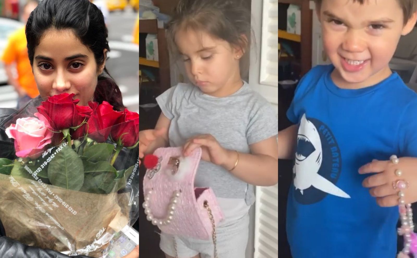 Janhvi Kapoor Shares Gorgeous Memories From Her Old Phone; Karan Johar’s Twins Play With Jewels