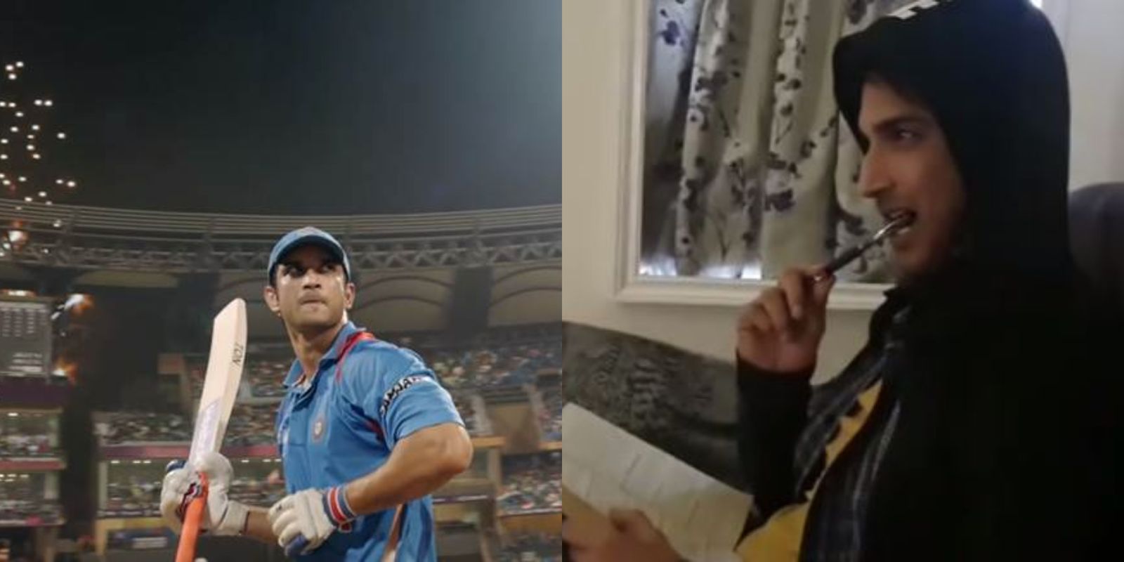 Sushant Singh Rajput Watches Himself As M.S. Dhoni On TV In This Old Video, Seen As Captivated As Any Fan During The Climax