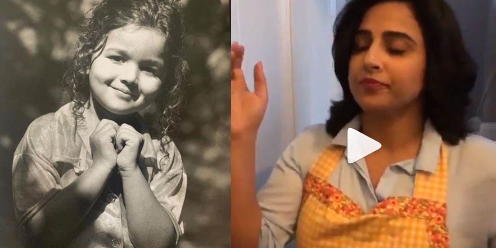 आलिया भट्ट ने शेयर की अपने बचपन की तस्वीर, शकुंतला देवी के सेट पर विद्या और सान्या ने की थी खूब मस्ती-वीडियो 
