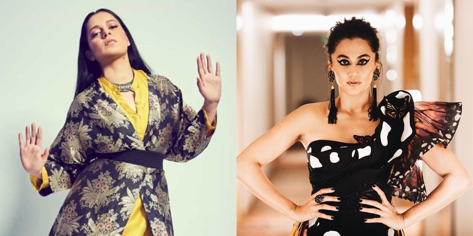Taapsee Pannu Mocks Kangana Ranaut's Statement Calling Her A 'B Grade Actress' Says, 'Humaara Result Bhi Aa Gaya'