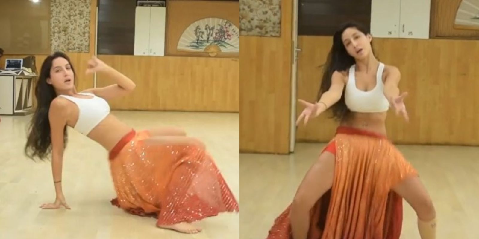Nora Fatehi Celebrates One Year Of Saki Saki By Sharing The Video Of Her First Ever Rehearsal; Watch