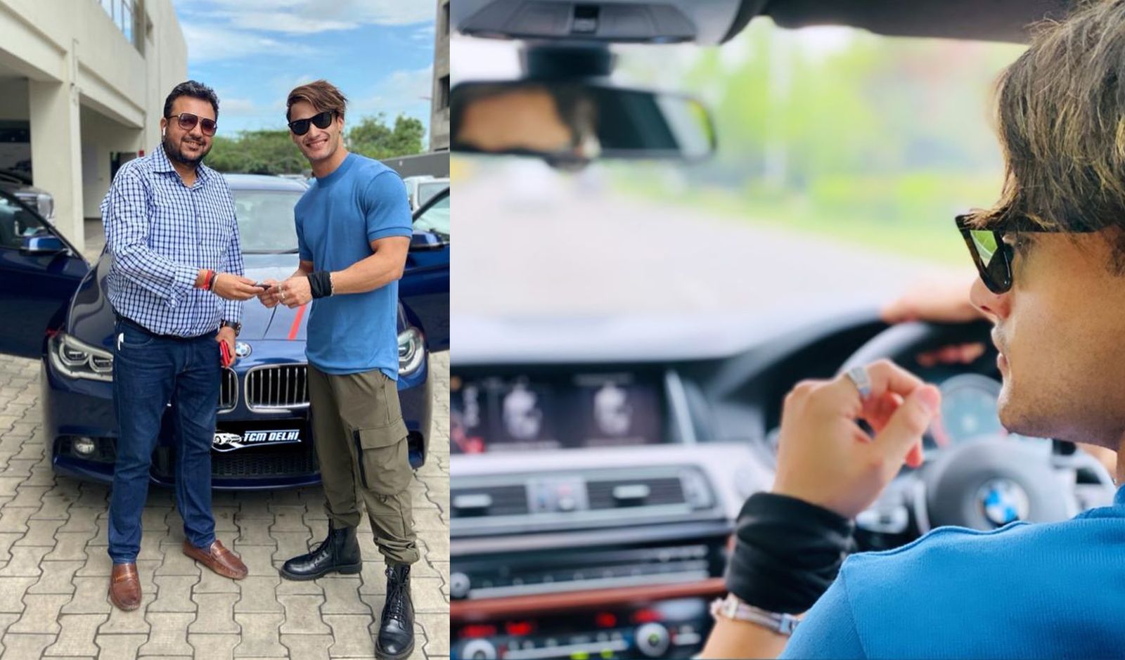 Asim Riaz Finally Buys His Dream Car, A BMW 5 Series M Sports With Whopping A Price Tag Of Rs. 68 Lakhs Approx!