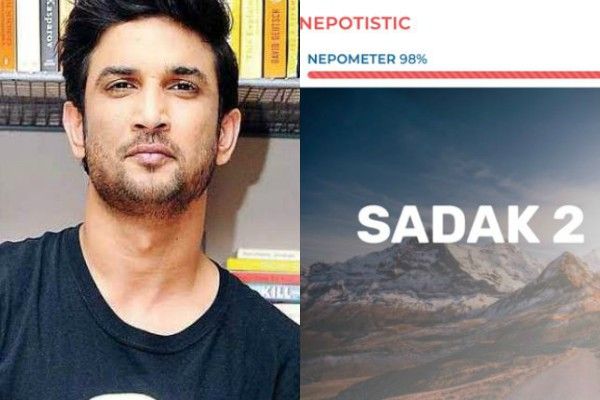 Sadak 2: Sushant Singh Rajput's Brother-In-Law's Nepometer Rates It 98% Nepotistic, Asks If Audiences Would Watch It