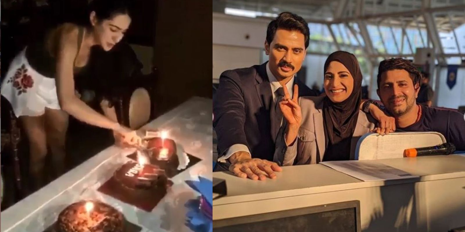 Sara Ali Khan Cuts Three Birthday Cakes; Aahana Kumra Says Khuda Haafiz Has Been No Less Than An Examination