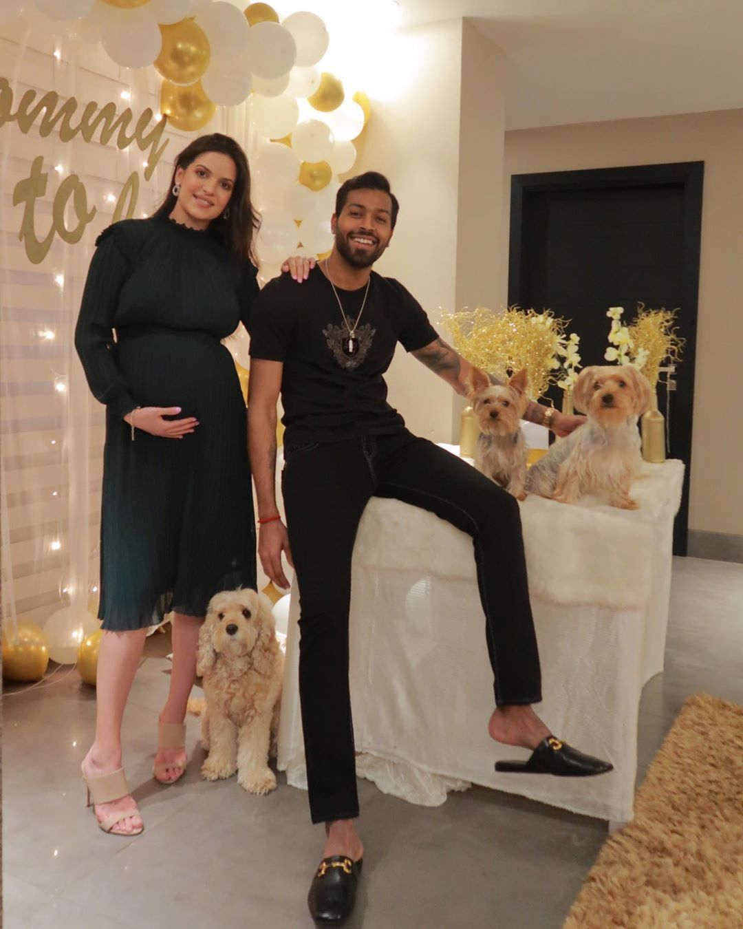 Hardik Pandya Shares Adorable First Picture With His Son Calls Him 'The Blessing From God'