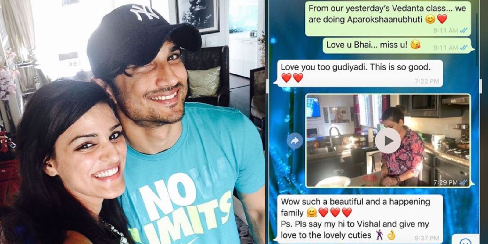 Sushant Singh Rajput's Sister Shweta Shares WhatsApp Conversation A Month Before His Death, Says 'You Loved Us So Dearly'