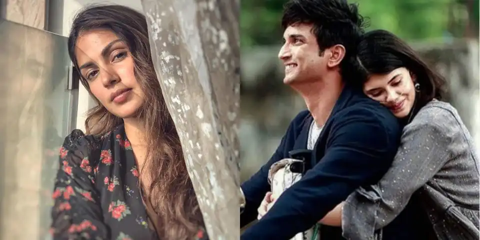 Rhea Chakraborty Questions Sanjana Sanghi's Delay In Clearing Sushant's Name From Me Too Allegations