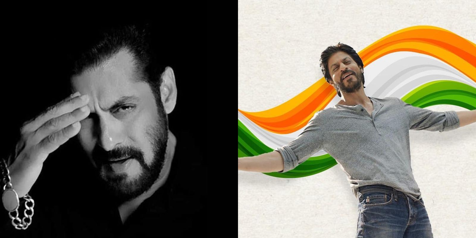 Salman Khan And Shah Rukh Khan Wish Fans On Independence Day In Their Own Unique Styles; Take A Look