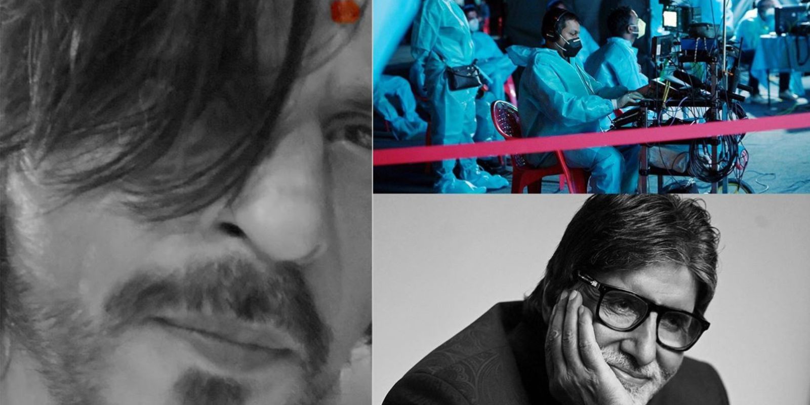 Shah Rukh Khan Shares Monochrome Pic After Ganapati Visarjan, Amitabh Bachchan Is Back To Work With KBC 12