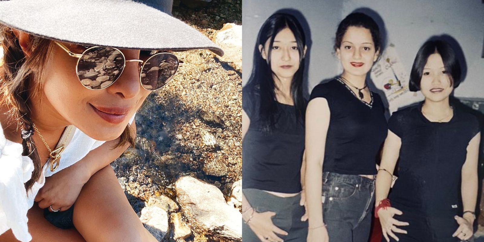 Priyanka Chopra Clicks A Selfie With Mother Nature; Kangana Ranaut Remembers Her Boarding School Days