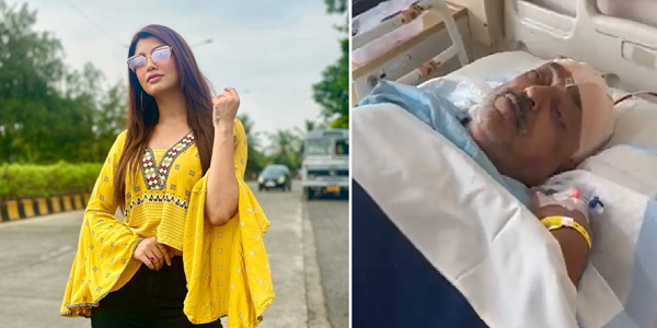Akanksha Puri’s Father Admitted To Hospital After Brain Stroke, Actress Says ‘He Will Take Time To Recover’ 