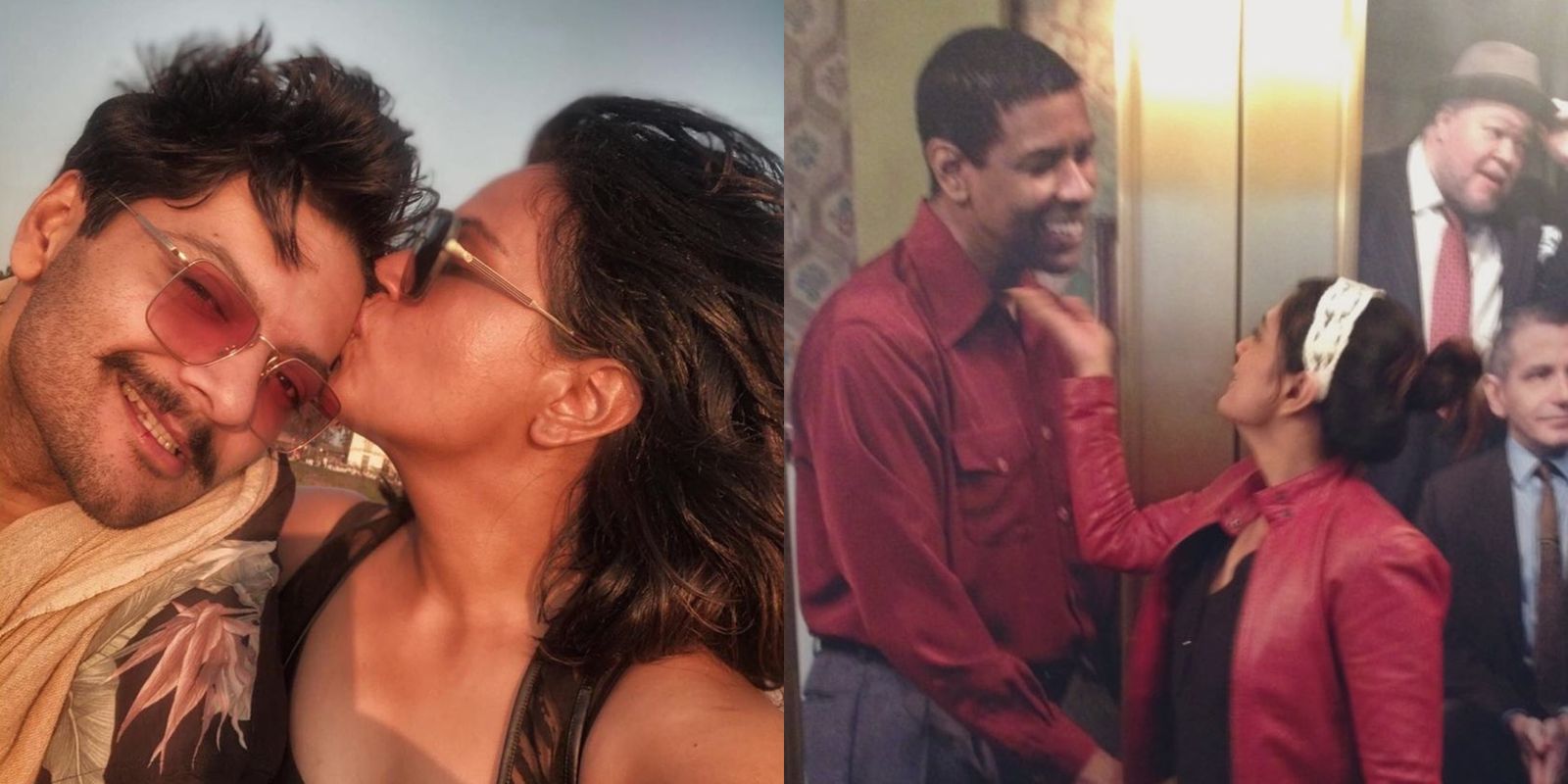 Ali Fazal Has A Problem With Hollywood Star Denzel Washington, Shares Richa Chadha's Candid Photo With Him To Reveal Why