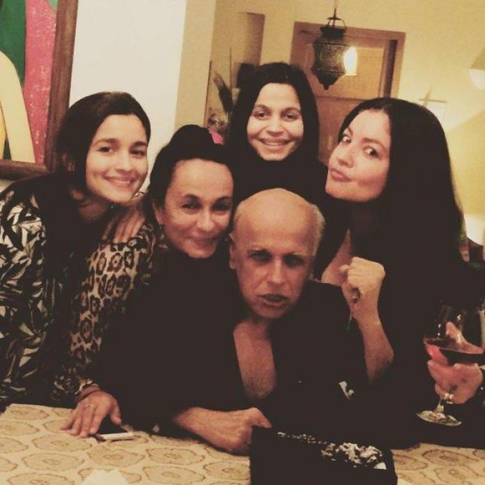 Alia, Shaheen, Pooja And Soni Razdan Shower Mahesh Bhatt With Love On His Birthday; Share Beautiful Memories