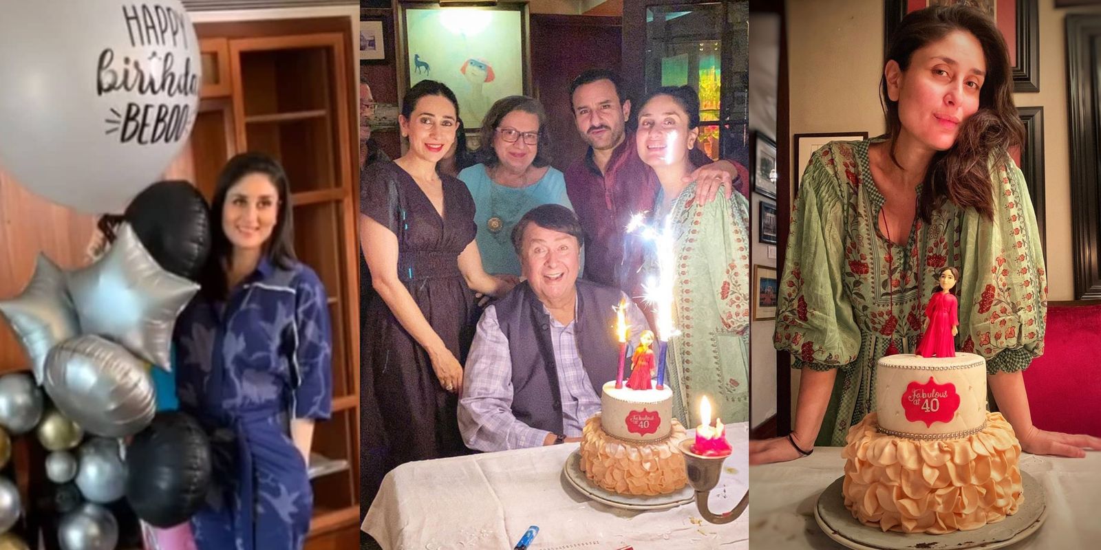 Kareena Kapoor Rings In 40th Birthday With Her Family; Sister Karisma Shares Sneak Peeks Of The Celebration