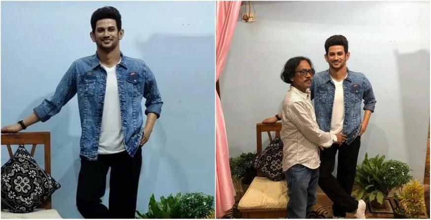 Sushant Singh Rajput’s First Wax Statue Unveiled By West Bengal Sculptor; Fans Call It ‘Lifelike’