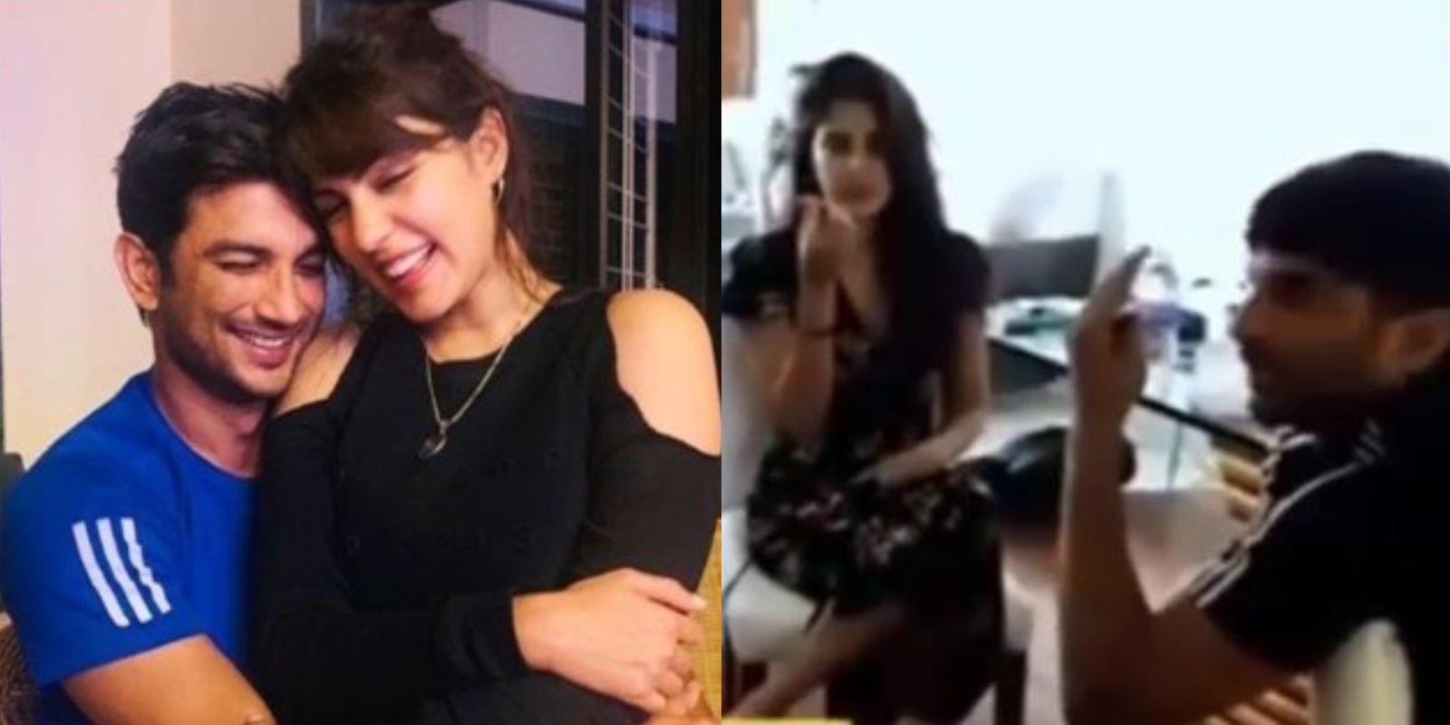Sushant Singh Rajput Case: Video Of Rhea Chakraborty Smoking With Late Actor Goes Viral; Watch