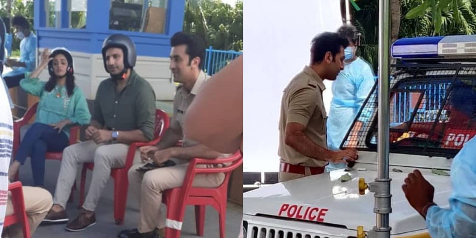 Ranbir Kapoor Dons A Police Uniform On Set; Fan Calls It ‘Promo Of Rohit Shetty’s New Film’