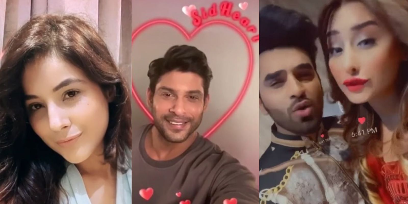 Shehnaaz Gill Tries Out Sidharth Shukla's Filter; Paras Dances With Mahira On Her Latest Track