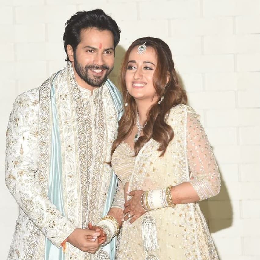 Varun Dhawan's Wife Natasha Dalal Might Have Just Set A New Record, Took Just 35 Minutes To Get Her Bridal Make Up Done