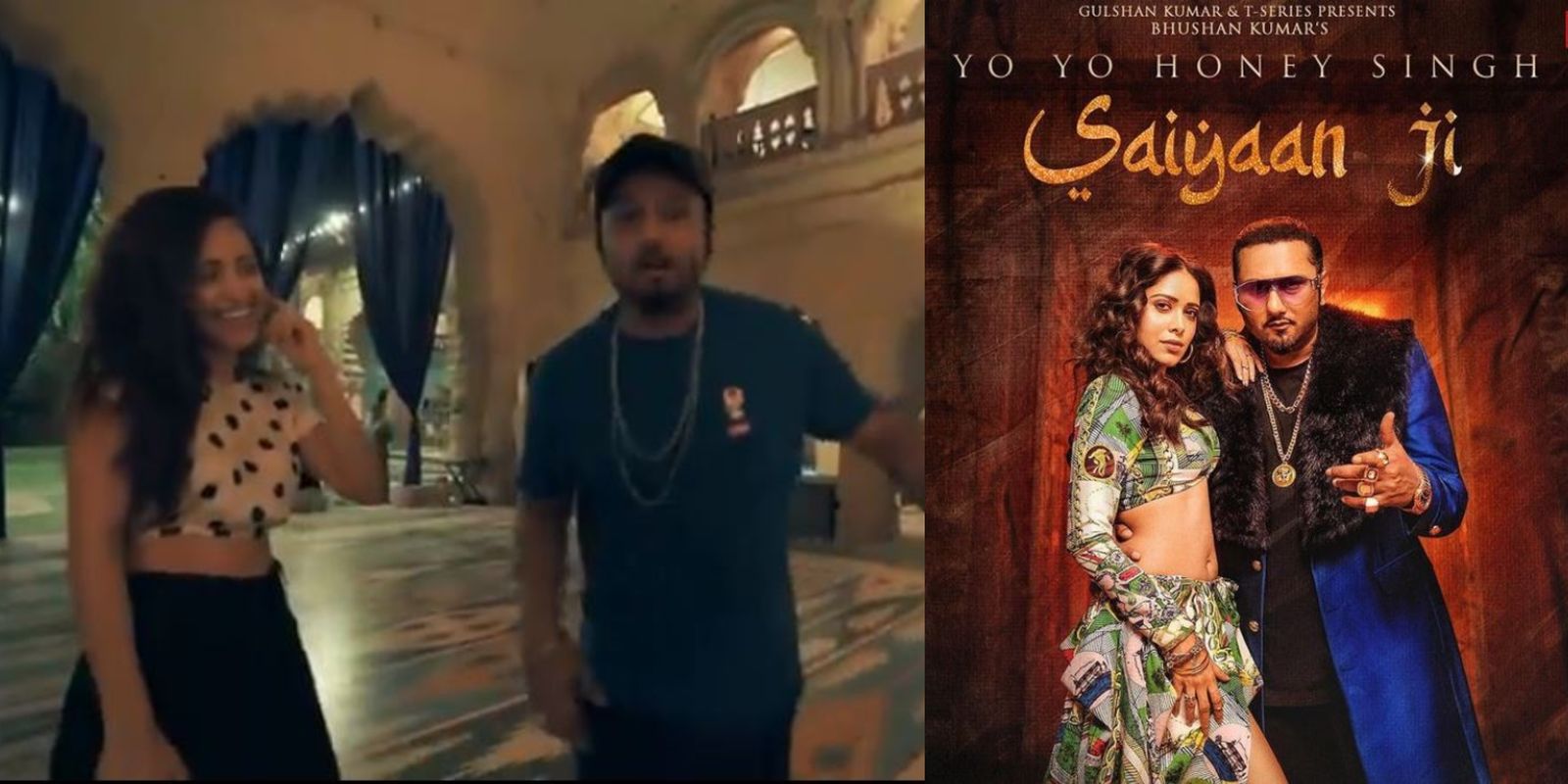 Nushrratt Bharucccha Shares BTS Video Of SaiyaanJi With Honey Singh; Watch...