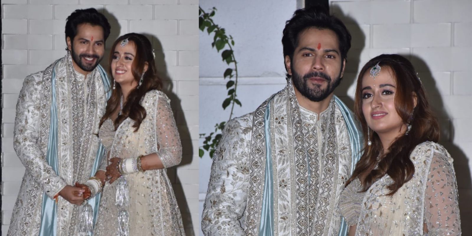 Varun Dhawan And Wife Natasha Dalal Make Their First Appearance After Tying The Knot