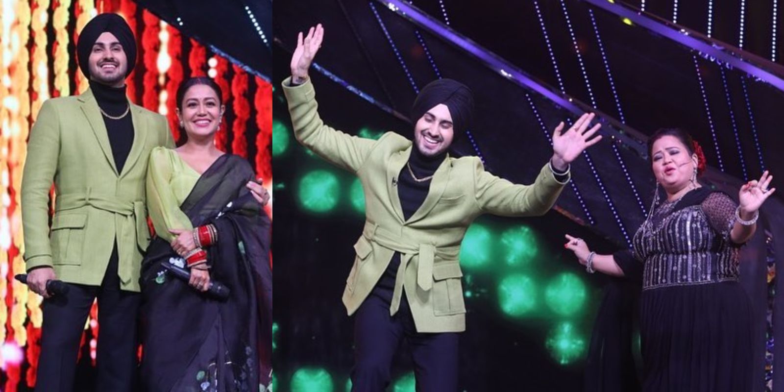 Indian Idol 12: Neha Kakkar's Husband Rohanpreet & Bharti Singh Break Into Impromptu Bhangra On Stage