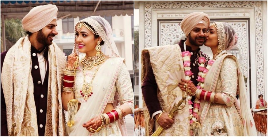 टीवी एक्टर्स करण वीर मेहरा और निधि ठाकुर ने गुरुद्वारे में की शादी, शेयर कीं खूबसूरत तस्वीरें! 