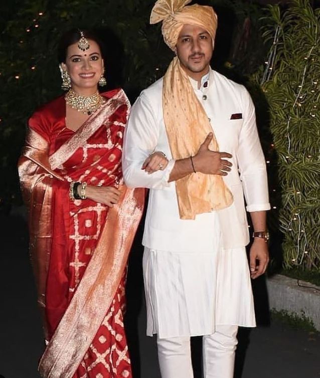 Dia Mirza-Vaibhav Rekhi Wedding: First Picture Of The Couple From The Ceremony Out; Aditi Rao Hydari Takes Part In 'Joota Chupai Rasm'