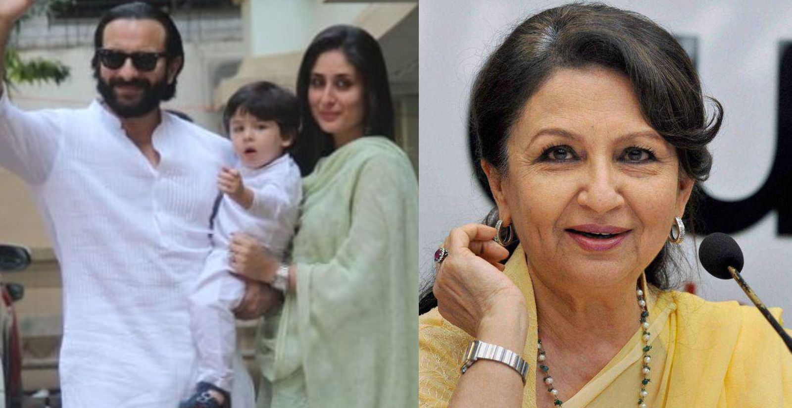 दादी शर्मिला टैगोर ने अभी तक नहीं देखा करीना और सैफ के छोटे नवाब का चेहरा, ये है वजह 