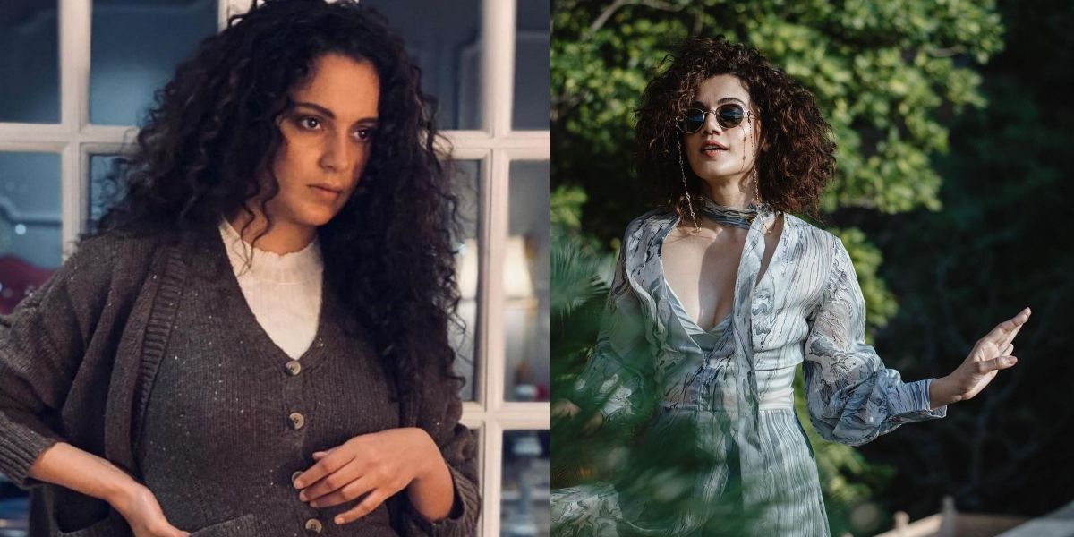 Kangana Ranaut Calls Taapsee Pannu 'Ugly' & 'Atrocious' In A Heated Exchange, Latter Says Being Toxic & Abusive Is In Her DNA