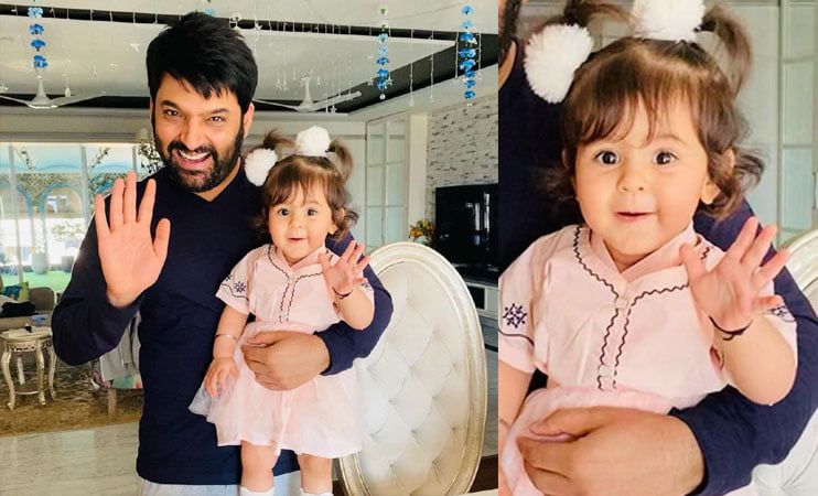 Kapil Sharma's Daughter Anayra Tries To Copy Dad Who Shares Picture In This Cute Post; Check It Out Here...