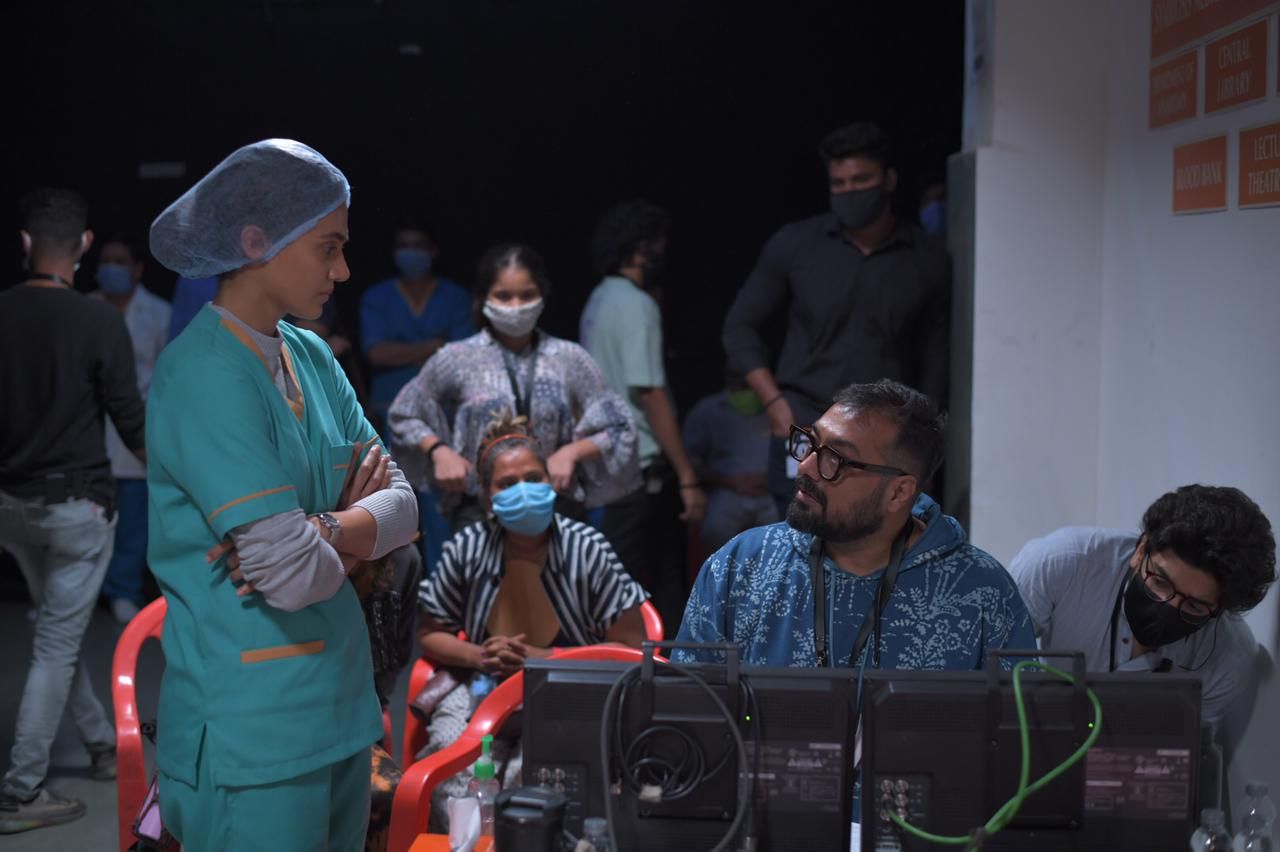 तापसी पन्नू और अनुराग कश्यप ने फिल्म 'दोबारा' की शूटिंग की शुरू