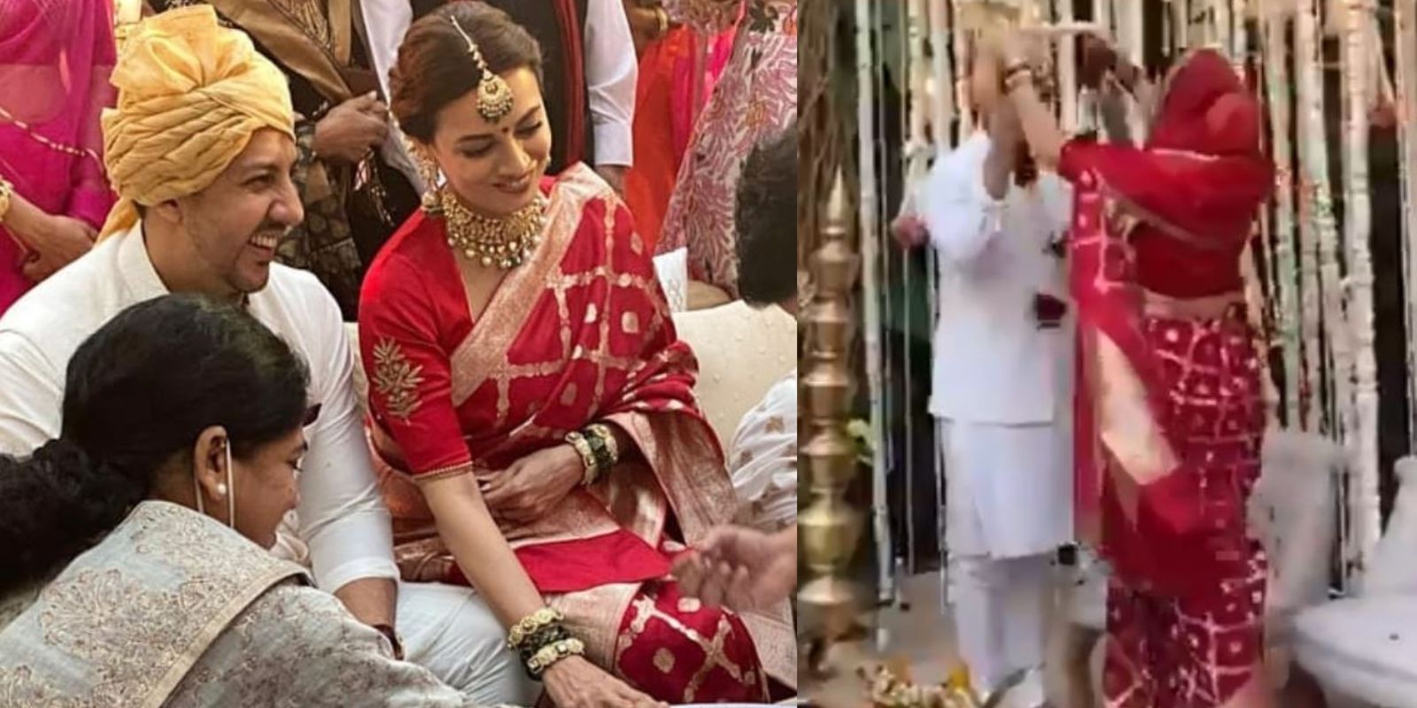 Dia Mirza- Vaibhav Rekhi Wedding: More Pictures And Videos From The Ceremony Out, Check These Here...