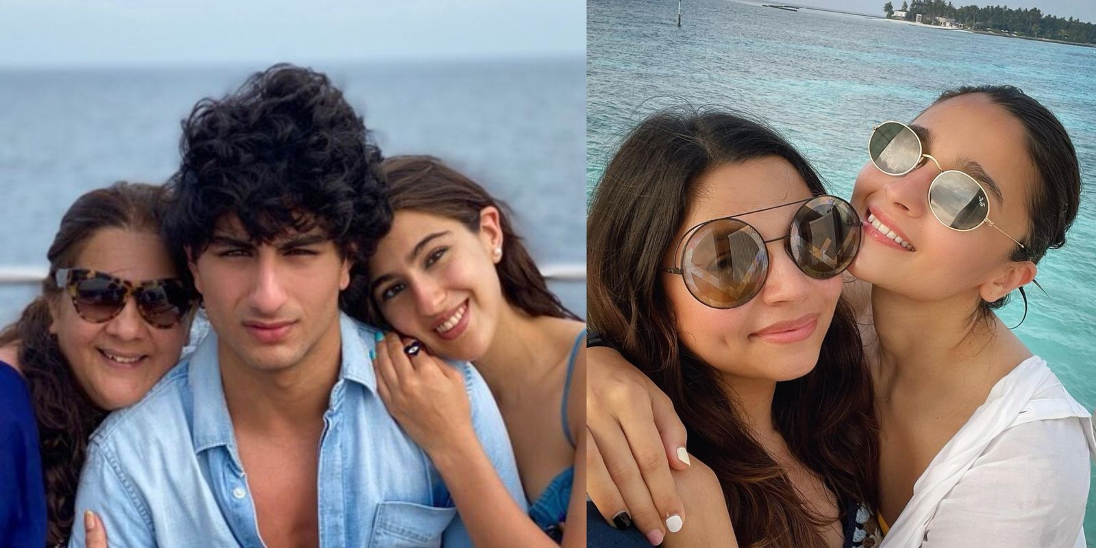 Sara Showers Mommy Amrita With Love On Her Birthday; Alia Spends Quality Time With Her Girls In Maldives