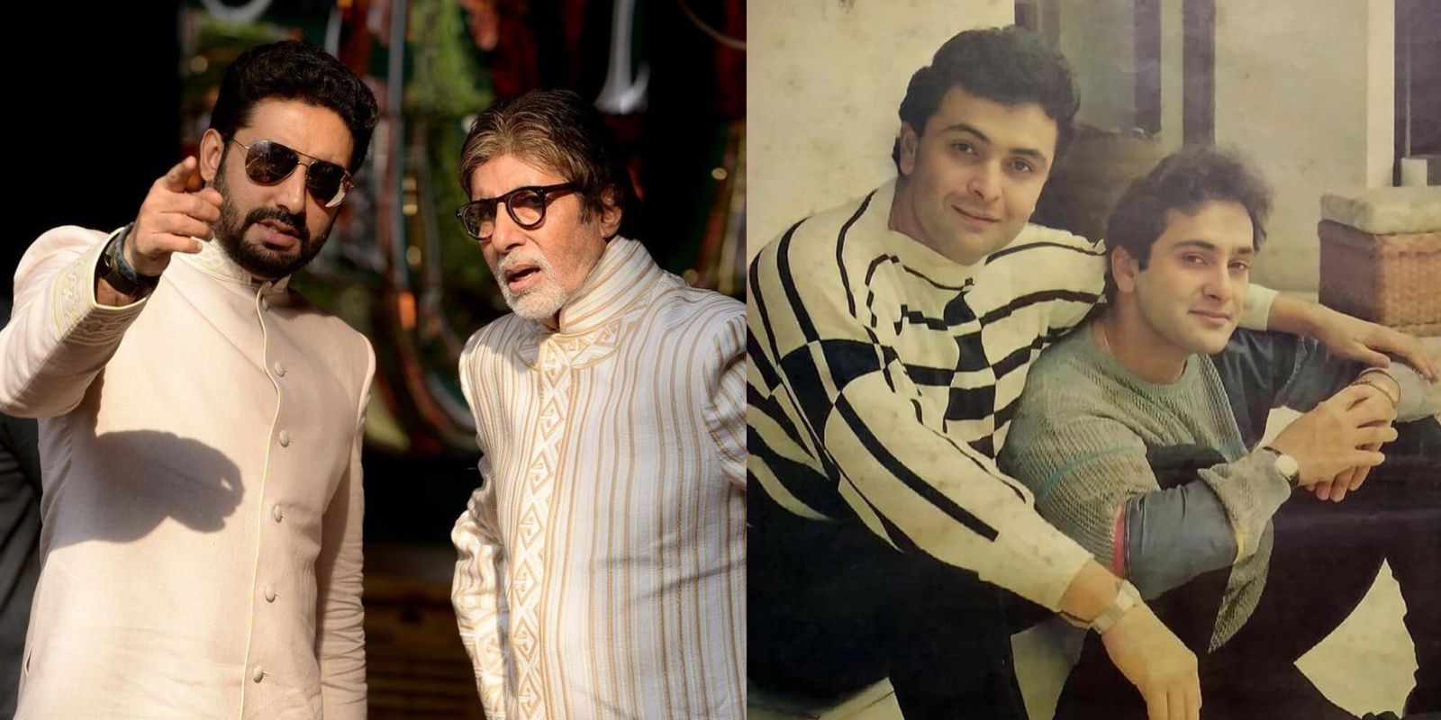 Amitabh Bachchan Pens A Sweet Note For Abhishek; Randhir Kapoor Remembers Brothers Rishi And Rajiv