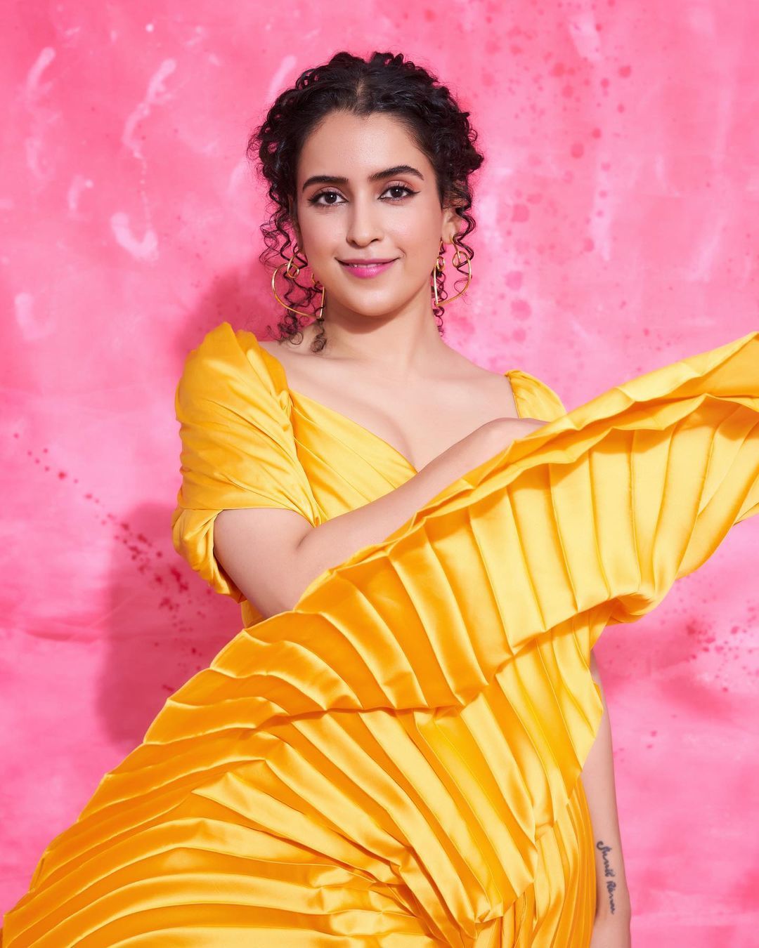 Sanya Malhotra Says Holi Is Always The "Happiest Time For Me", Actress Spending The Festival Shooting In Bhopal