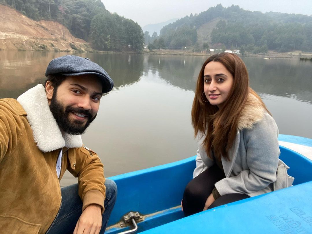 'Not On A Honeymoon', Clarifies Newly Wed Varun Dhawan As He Goes Boating With Wife Natasha Dalal In Arunachal Pradesh