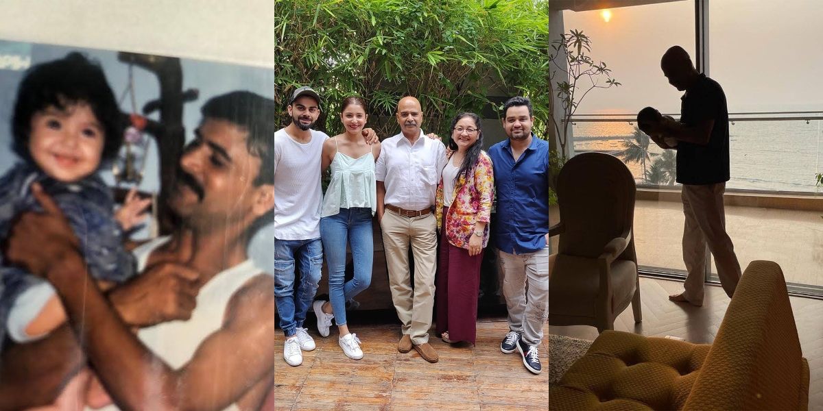 Anushka Sharma Digs Out Some Gems From The Family Album As Her Father Turns 60, Shares His Picture With Daughter Vamika
