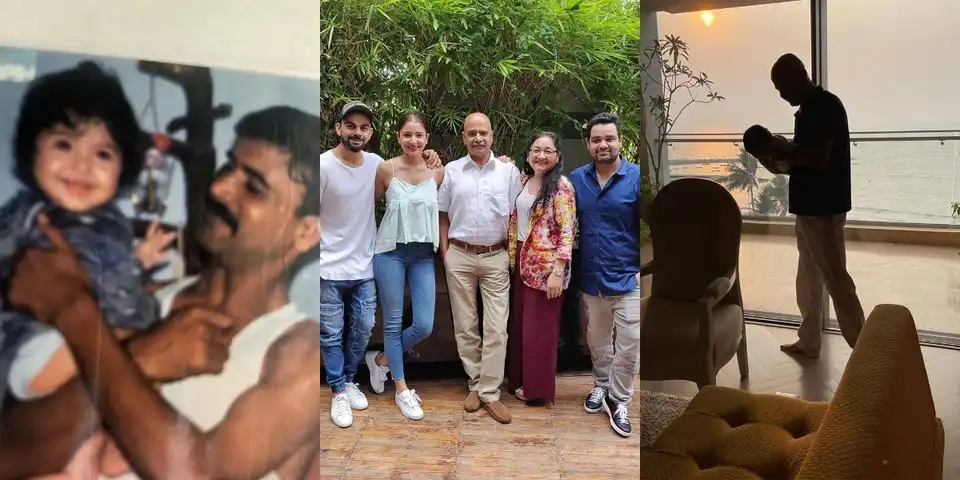 Anushka Sharma Digs Out Some Gems From The Family Album As Her Father Turns 60, Shares His Picture With Daughter Vamika