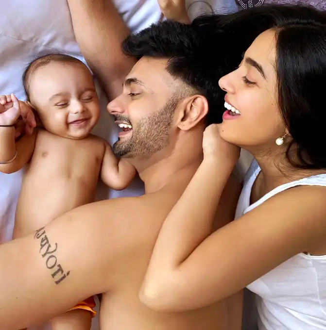 Amrita Rao And RJ Anmol Share The First Glimpse Of Their Son Veer, And It Is The Cutest Thing You'll See Today