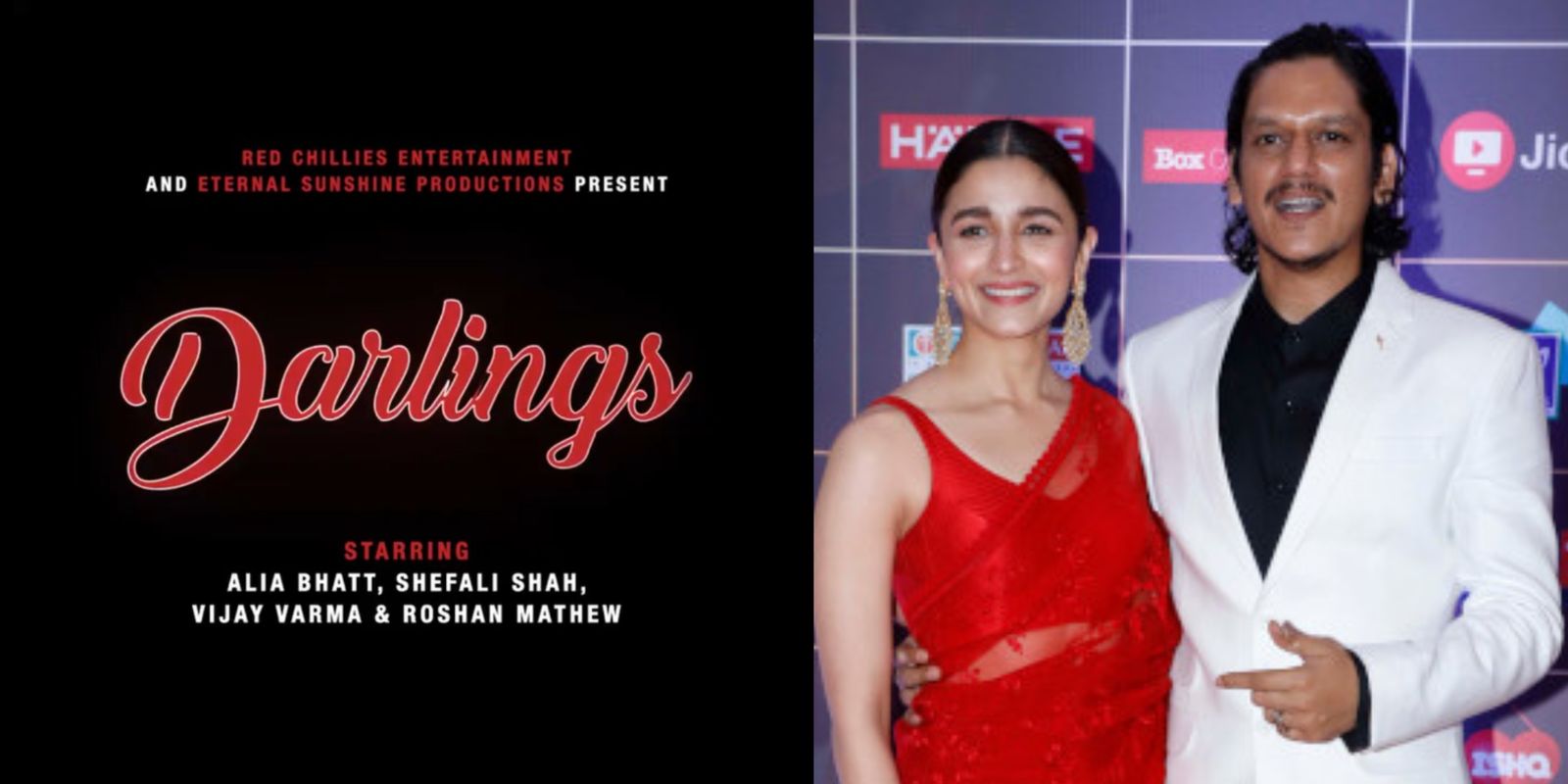 Alia Bhatt’s Eternal Sunshine Productions And SRK’s Red Chillies Entertainment Present Dark Comedy Darlings