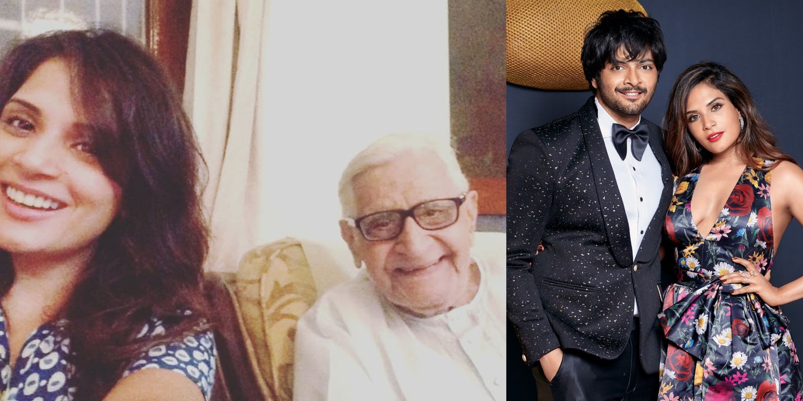 Richa Chadha Pens A Heartwarming Note For Ali Fazal’s Late Grandfather; Remembers Their First Meeting